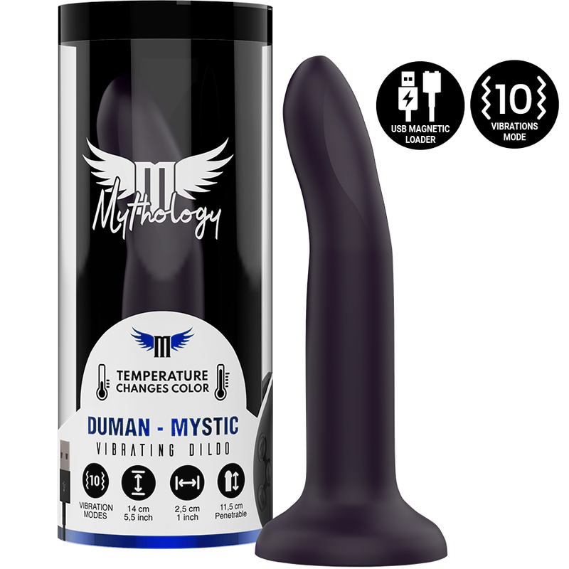 MYTHOLOGY DUMAN MYSTIC DILDO S – VIBRATEUR WATCHME TECHNOLOGIE SANS FIL COMPATIBLE