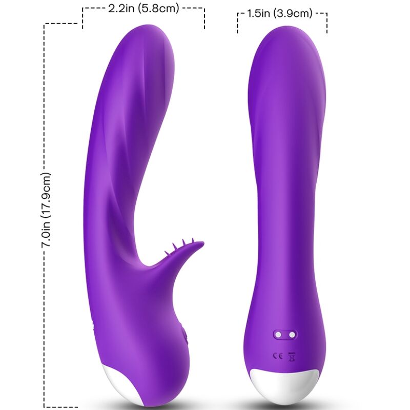 ARMONY – VIBRATEUR ROMANCE AVEC STIMULATEUR VIOLET